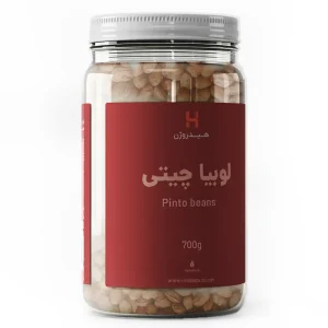 لوبیا چیتی هیدروژن ( هیدروفود) ، 700 گرمی ،‌ پلاستیکی