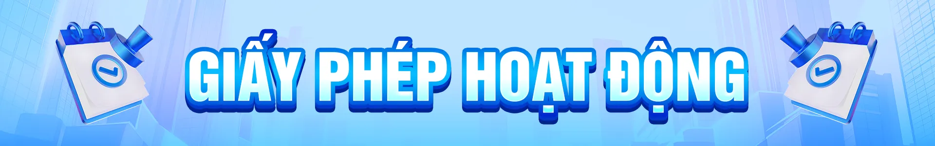 Banner Giấy Phép Hoạt Động RR88